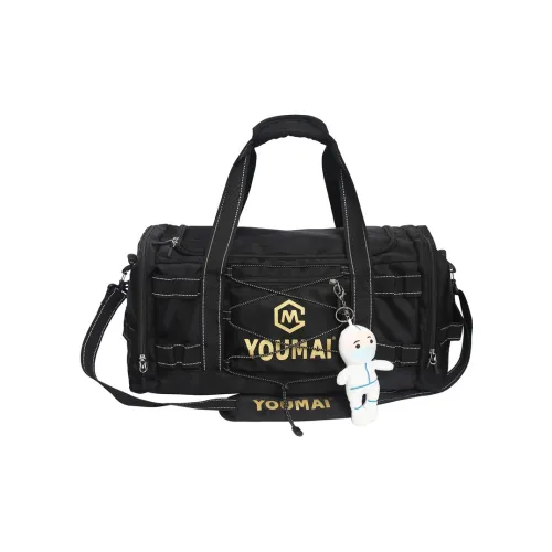 Deli Bear Nylon Travel Bag Unisex Multicolor