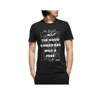 Adidas T Shirts Men Black