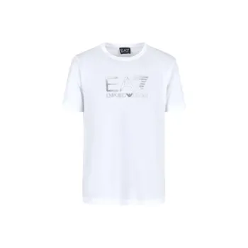 EMPORIO ARMANI Logo Lettering Crewneck T Shirt
