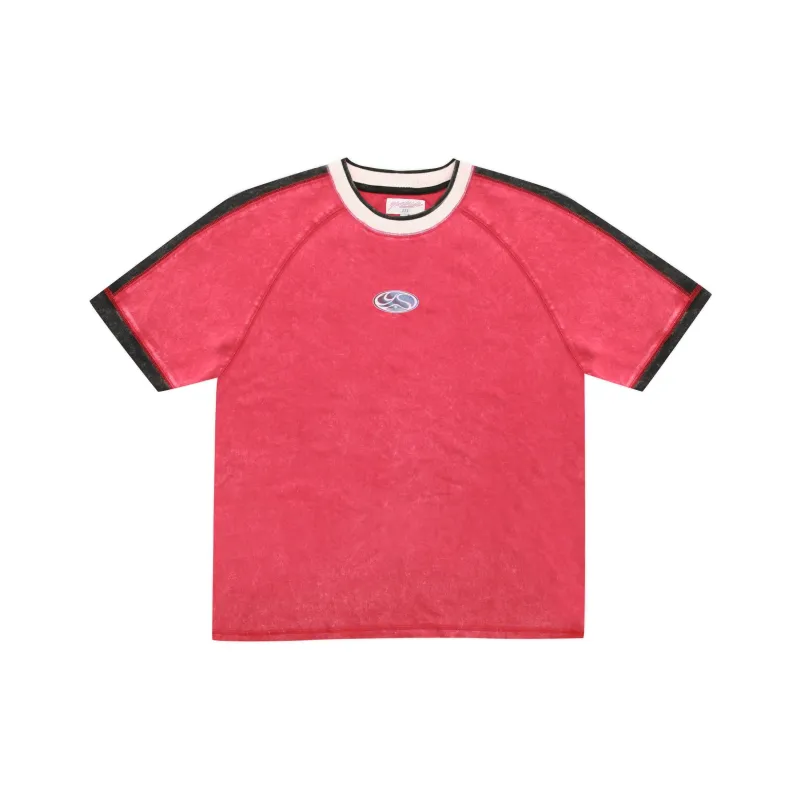 YARDSALE FW24 Shine T-Shirt Unisex Red-0