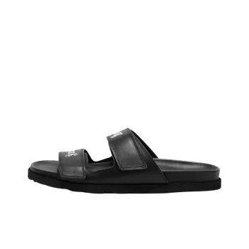 PALM ANGELS Logo Leather Sandals