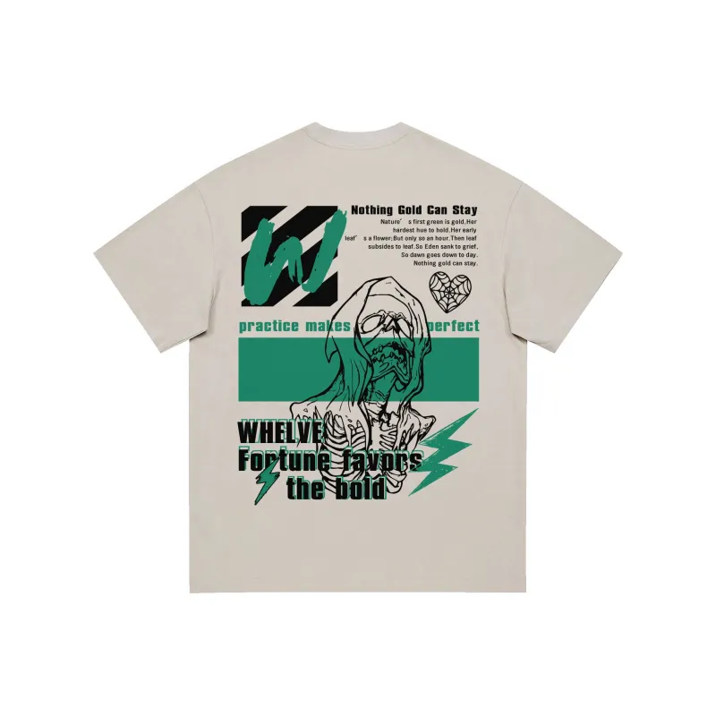WHELVE Short Sleeved T Shirts Unisex-10