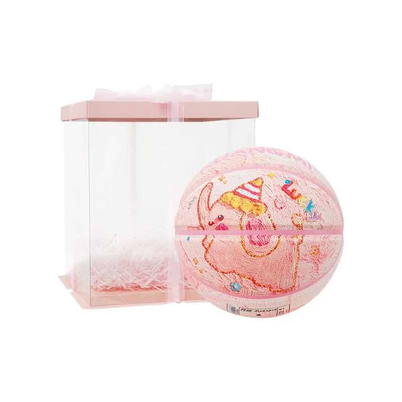 Kuangmi KMBB580 PU Basketball Pink Size 4 5 Size Street Training Kids'-36