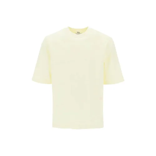 FENDI V Neck Striped T Shirt