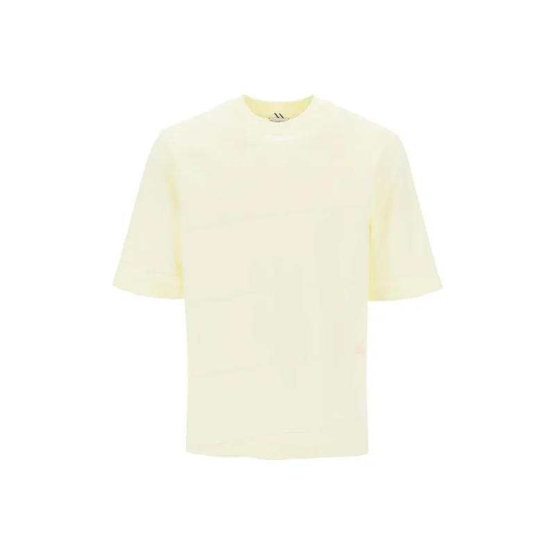 Burberry Crewneck Striped T Shirt-0