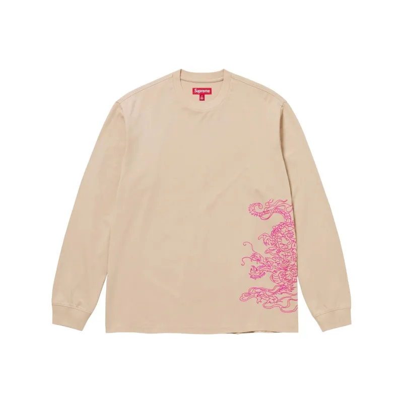 Supreme Dragon Embroidered L/S Top-6