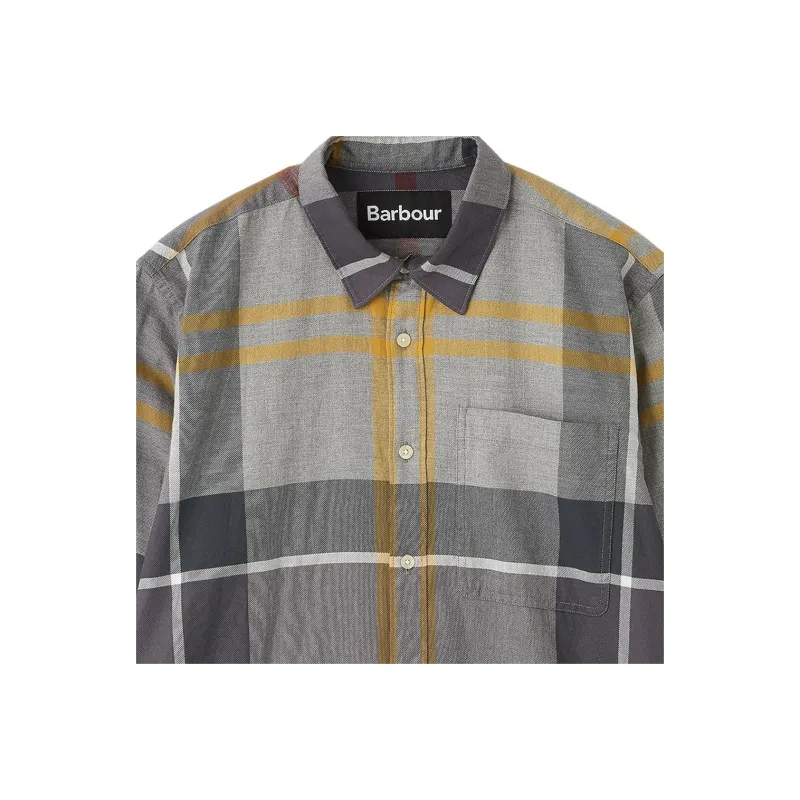 BARBOUR Shirts Men Gray-2