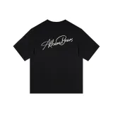 Black with White Print