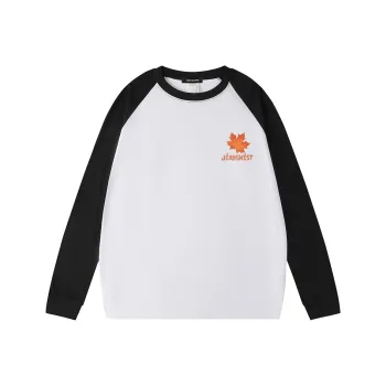 JEANSWEST T Shirt Unisex White Coffee