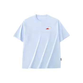 CHAOJIANTA x DALISHUISHOU LIANMINGKUAN T-Shirt Unisex Dusty Blue