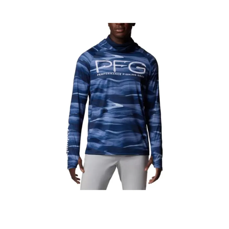Columbia PFG Super Terminal Tackle Vent T-Shirt Men's Marine Blue-0