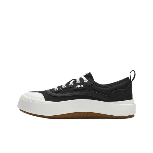 FILA Modern Low Top Canvas Shoes Men's Black