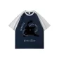 Navy Blue & Gray