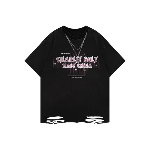 CHARLIE GOLF T Shirts Unisex