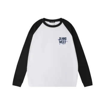 JEANSWEST T Shirt Unisex Black Gray