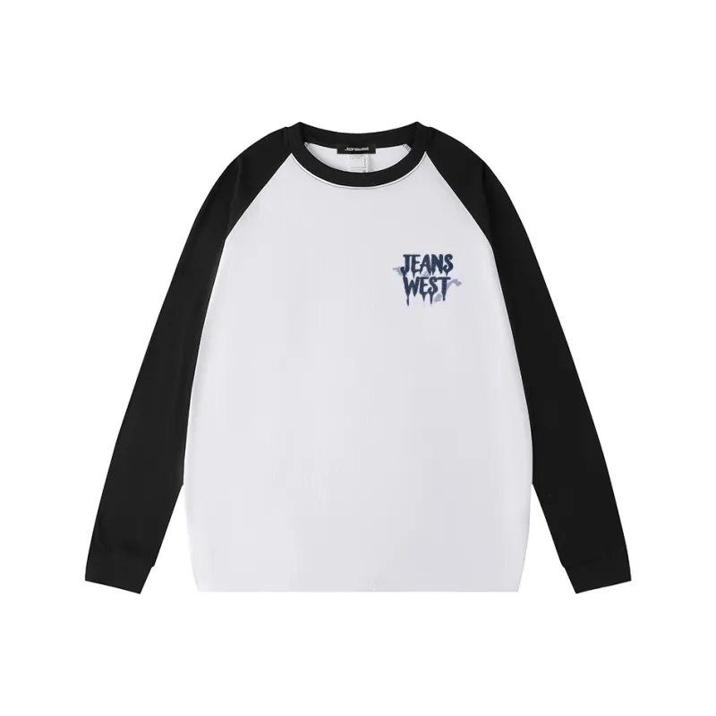 JEANSWEST T Shirt Unisex Black Gray-0