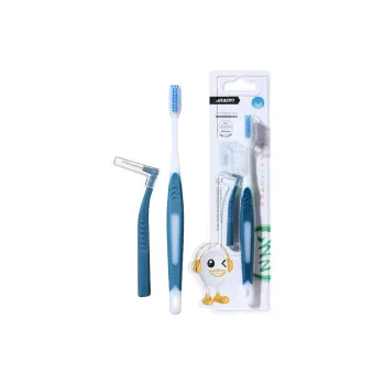 RAOYI Orthodontic Bracket Protector Toothbrush Combination Toothbrushes