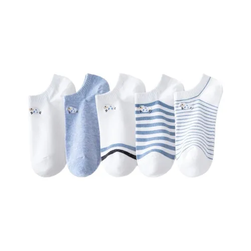 Temooues Ankle Socks Women's 5 Pack