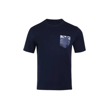 DECATHLON NH500 T Shirt Men's Dark Navy Blue