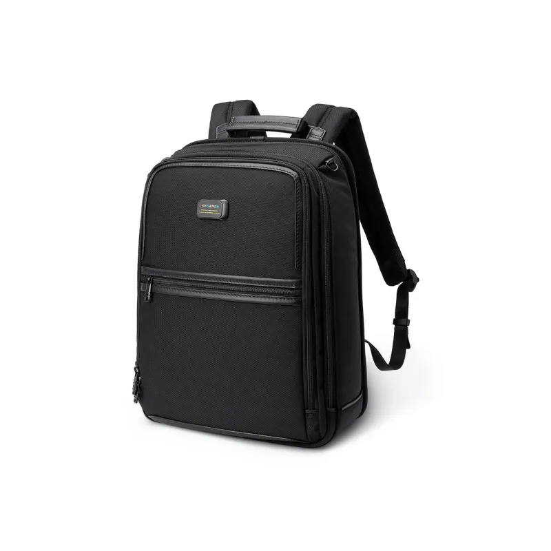 HORSEMEN Elastic Nylon Computer Backpack Office Commute Business Trip Regular Men's Black-1