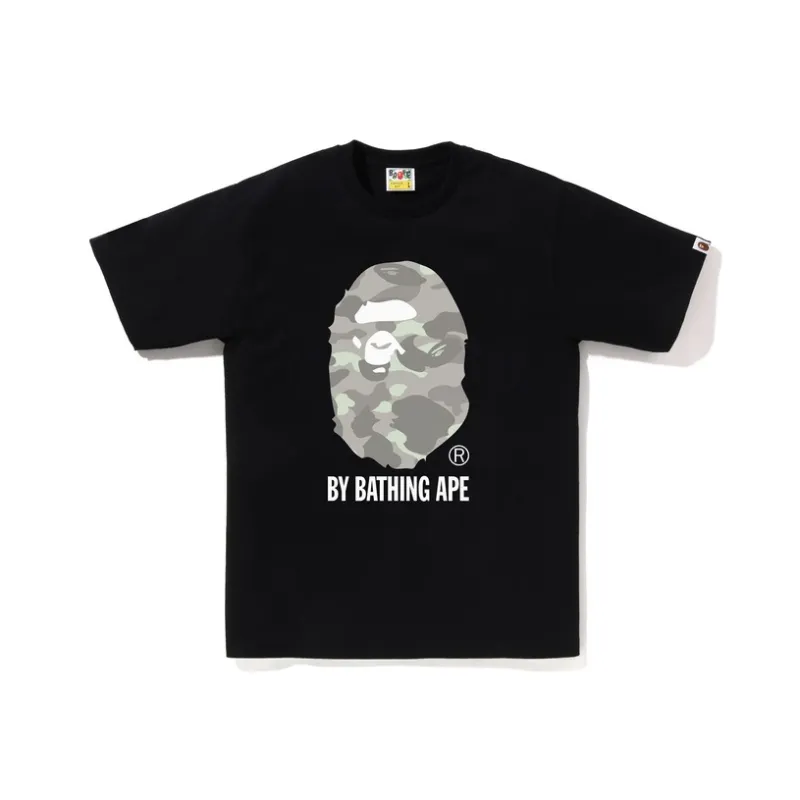 A BATHING APE Dot Camo By Bathing Tee-0