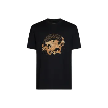 MANGANO St. Mark's Flying Lion Series T Shirt Men's Black