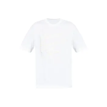 Givenchy Slogan Embroidered Crewneck T Shirt