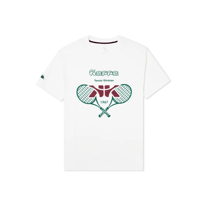 Kappa T Shirt Men's Korean White-0