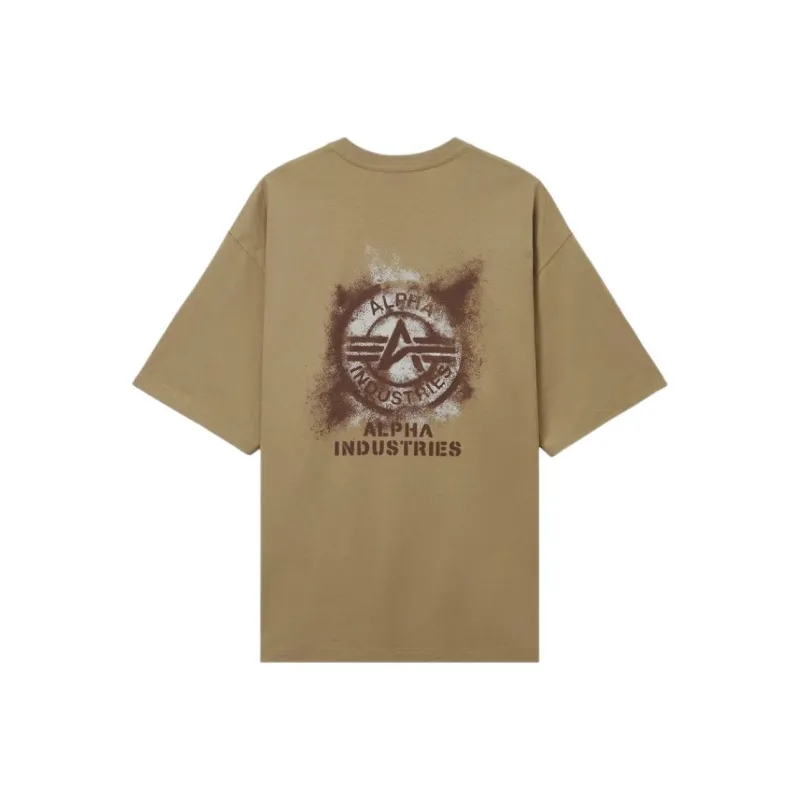 Alpha Industries T Shirt Unisex BGD/Brown-0