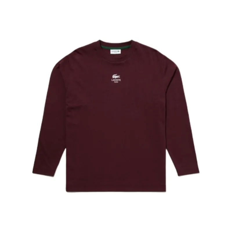 LACOSTE T Shirt Men's Bordeaux Color-0