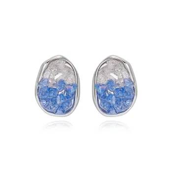 MCK 925 Silver Needles Earrings Women's