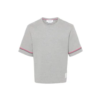 THOM BROWNE RWB Stripe Crewneck T Shirt