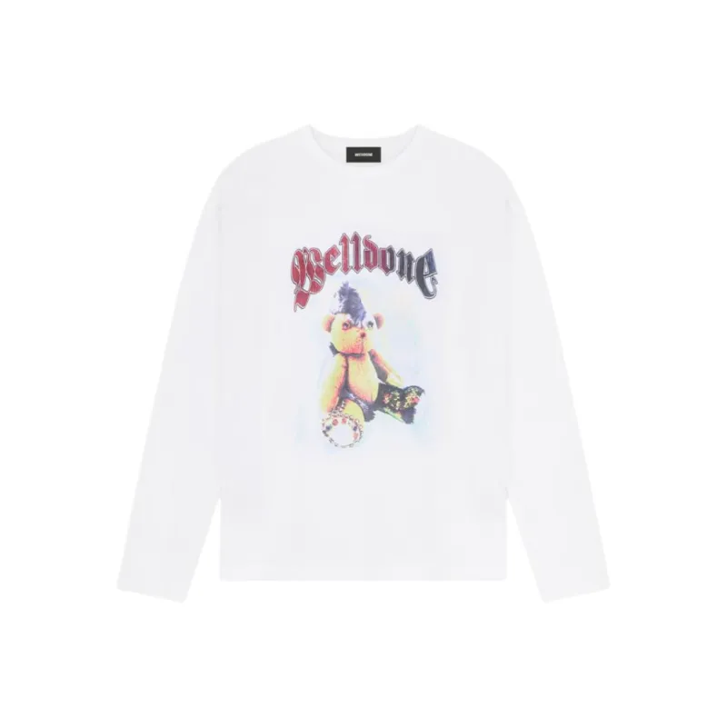 WE11DONE Bear print Sweatshirt-0