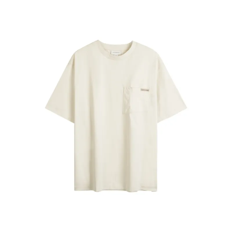 CALVIN KLEIN T-Shirt Men's Cow Ivory-0