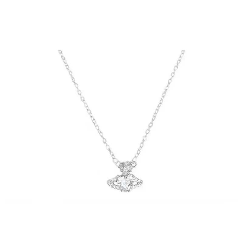 Happy Tide S925 Silver Necklaces Women's-0