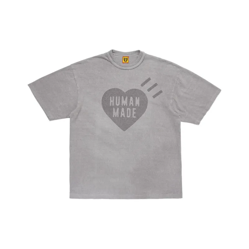 HUMAN MADE T Shirt Unisex Charcoal-0