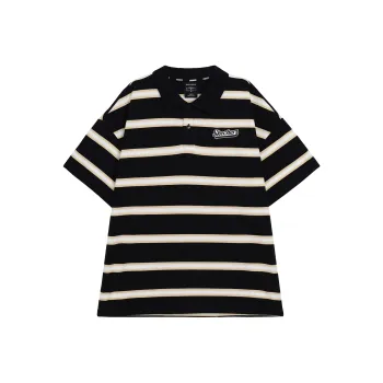 Skechers T Shirt Men's Black With Khaki White