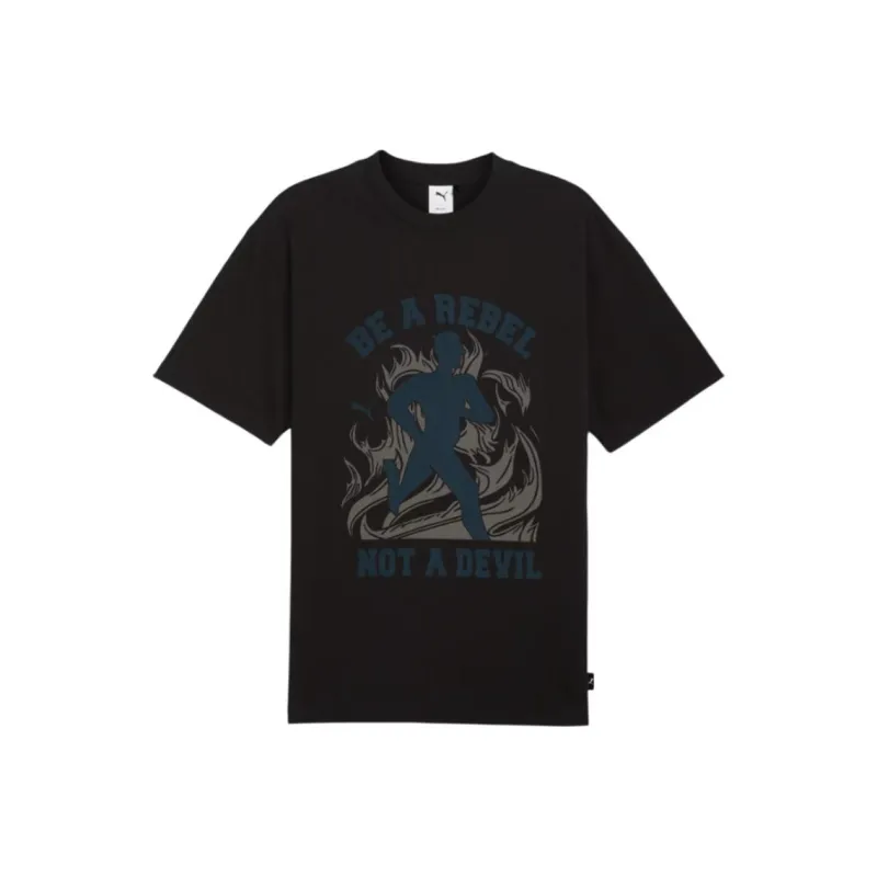 PUMA GRAPHICSRebel FW24 T-Shirt Men's Black-0