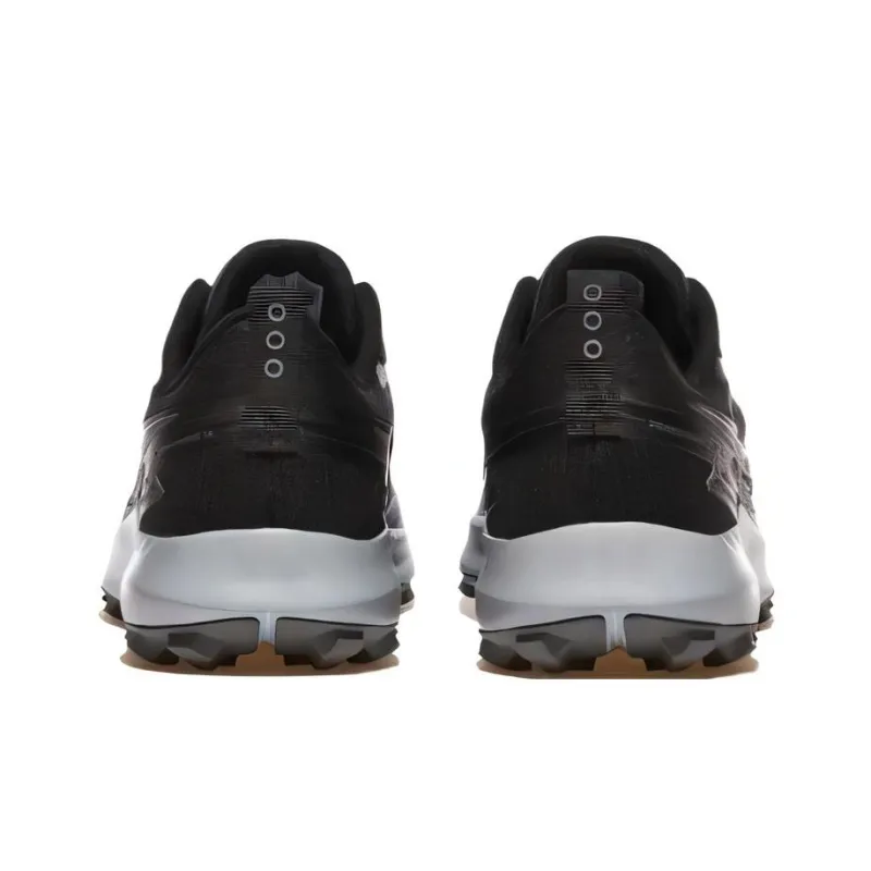 Saucony PEREGRINE 14 Low Top Running Shoes Men's Black-3