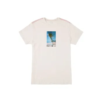 RVCA T-Shirt Men's Imitation Antique White