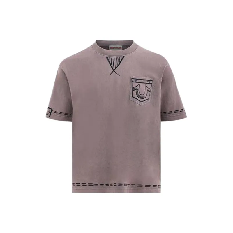 TRUE RELIGION SS24 T-Shirt Unisex Coffee-0