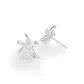 925 Sterling Silver Iris Stud Earrings