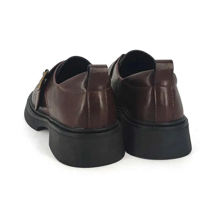 Xuanbaihui Loafers Women's Black/Brown-8