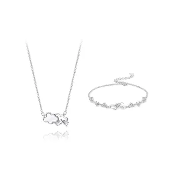 KUMET 999 Fine Silver Necklaces Women's