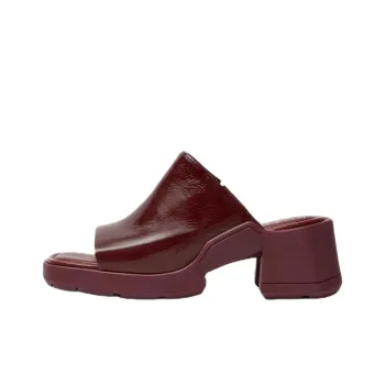 MIISTA Slide Slippers 6cm Women's Red