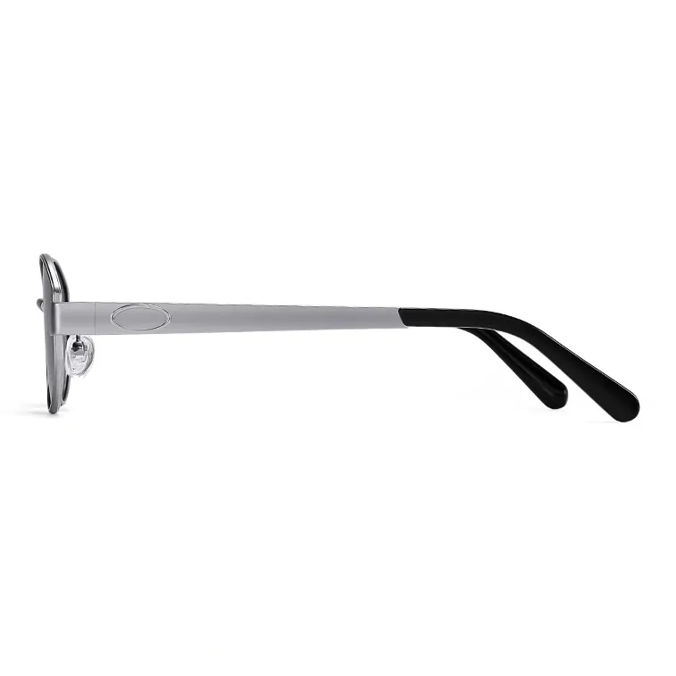 Morakot Alloy Oval Sunglasses Unisex-1