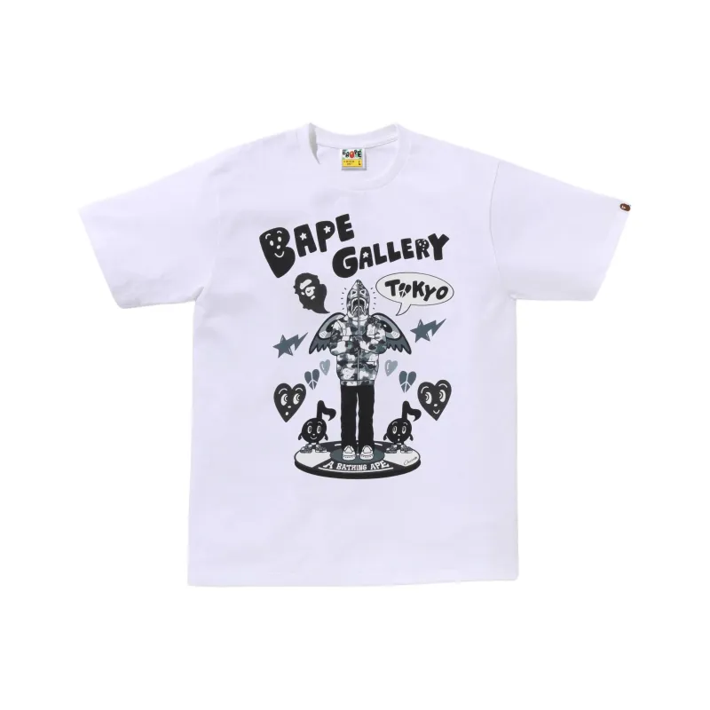 A BATHING APE Gallery X Chocomoo Tee-0