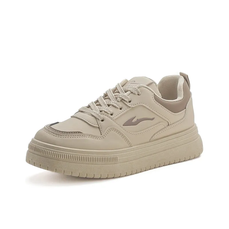 SHENGERLEIDE Balanced, Lightweight, And Breathable Low Top Skateboard Shoes Women's-5