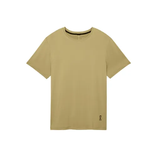 On Studio T SS25 T Shirt Men's Dark Umber