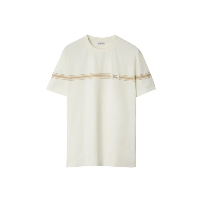 Burberry Striped Crewneck T Shirt-0